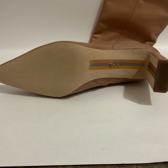 Sam Edelman Sylvia Knee High Boot in Luxe Tan Leather, 10M - Picture 9 of 10
